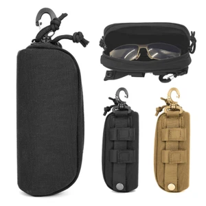 Borsa per occhiali tattici molle occhiali da sole portatili custodia rigida borsa per occhiali con cerniera - Foto 1 di 12