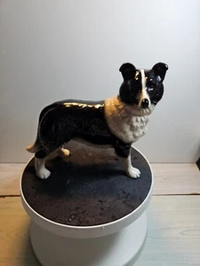 Coopercraft Border Collie Dog (sheepdog) large figurine made in England - Picture 1 of 13