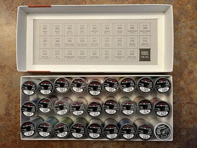 Janome Polyester Embroidery Thread Assortment Set # 1 - Image 1 of 4