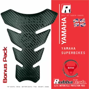 RubbaTech Yamaha tank pad for Yamaha sports motorcycle (Mk II ) - bonus bundle - Picture 1 of 5
