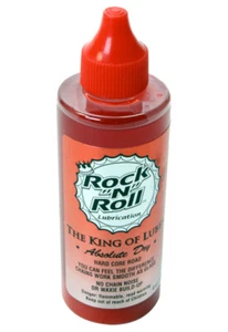 Lubrifiant pour chaîne de vélo Rock N Roll Absolute Dry 4 oz bouteille vélo de triathlon de route - Photo 1 sur 1
