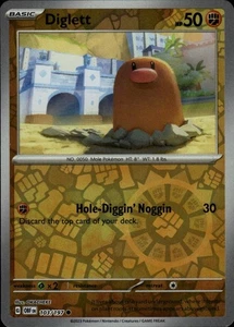 Diglett Reverse Holo Common SV03: Obsidian Flames 103/197 NM - Picture 1 of 2