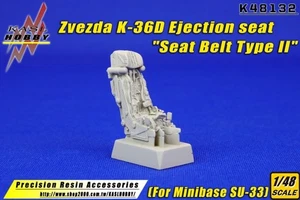 KASL Hobby 1/48 Zvezda K-36D Seat Belt Type II for Minibase SU-33 - Picture 1 of 1