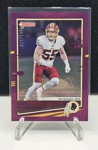 2020 Donruss Cole Holcomb Purple Foil #27/105 Commanders - Picture 1 of 2