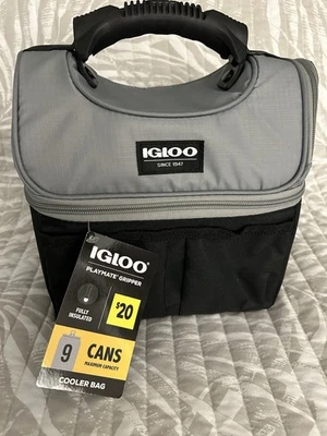 Igloo Lunch Bag Tote Durable Grip Fully Insulated New  - Image 1 of 4