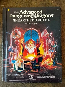 TSR AD&D Advanced Dungeons and Dragons Unearthed Arcana by Gary Gygax - Bild 1 von 2
