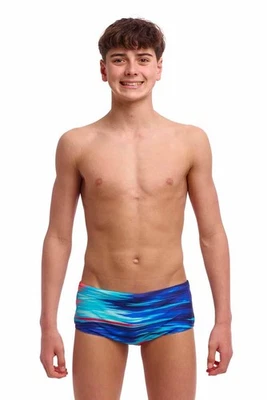 Funky Trunks Jungen Storm At Sea Sidewinder Trunks - Badehose - Multi - Bild 1 von 3