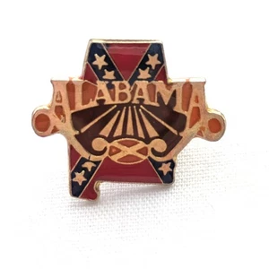 Prendedor de sombrero de solapa del estado de Alabama de colección AL joyería de viaje regalo - Imagen 1 de 4