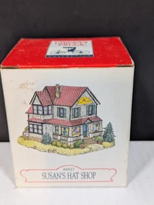 Liberty Falls Susan's Hat Shop 1997 Vintage Americana Collection AH127 in Box - Bild 1 von 6