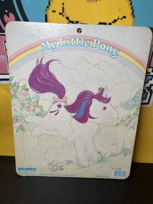 1983 孩之宝 My Little Pony Warren 14 件木制拼图编号 5720  — 第 1/3 张图片