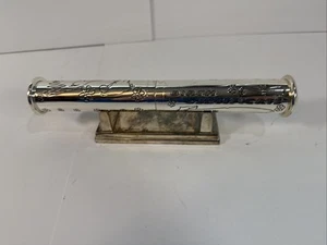 Herman Hiss Geburtsurkundenhalter Vintage Metallhalter Babyzimmer Deko - Bild 1 von 7