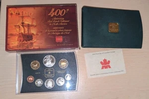 2004 Canada Proof Set of Coins - 400th Anniversary of French Settlement - Picture 1 of 3