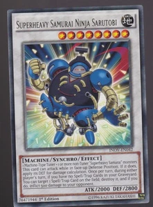 Superheavy Samurai Ninja Sarutobi EARTH 1st Edition Invasion: Vengeance - Picture 1 of 1