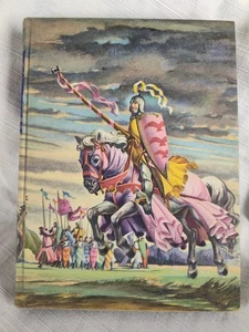 King Arthur And The Knights Of The Round Table Illustrated Junior Library Book - Bild 1 von 18