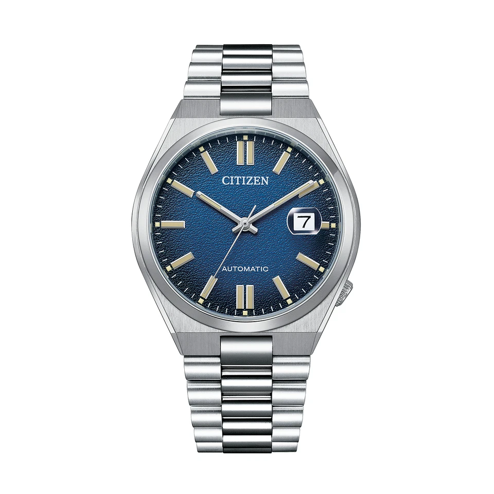 Citizen Tsuyosa Collection NJ0151-88L 40mm Edelstahl Saphirglasgehäuse mit Edelstahlarmband Automatic Armbanduhr für Herren