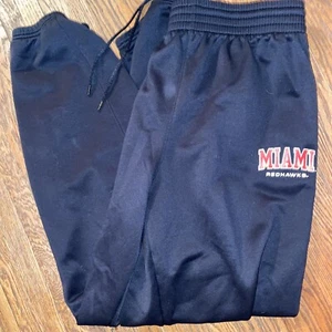 MIAMI OHIO REDHAWKS Sweat pants UNDER ARMOUR Adult Men XL NCAA BASKETBALL Team - Picture 1 of 4