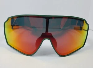 Rockbros Men's Cycling Glasses Sunglasses Green White Polarized  - Picture 1 of 16