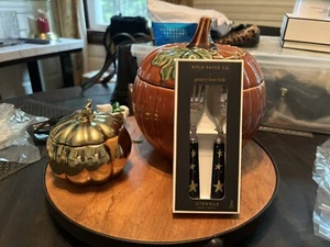 Pottery barn Utensil SET 4 Disney lunch school Holiday Halloween Star Gold party - Picture 1 of 23