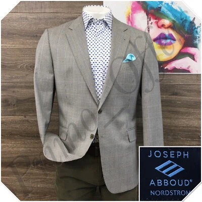Joseph Abboud Mens Blazer Sport Coat Two Button Casual Jacket Size 42R Wool Suit - Image 1 of 4