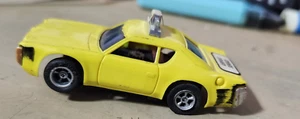Aurora AFX AMC Matador Taxi Slot Car-Yellow - HO Scale - Loose - Missing Decals - Picture 1 of 5