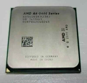 AMD A6 5400K Series Dual Core 3.6GHz CPU Processor AD540K0KA23HJ Tested - Picture 1 of 1