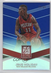 2014-15 Panini Donruss Elite Set Blue /99 Jrue Holiday #70