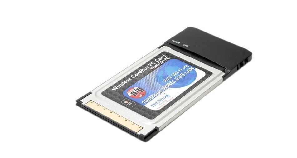 TRENDnet TEW-501PC 108Mbps 802.11a/g Wireless LAN CardBus PC Adapter - Image 1 of 1
