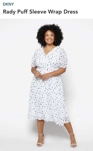 dkny plus size dresses