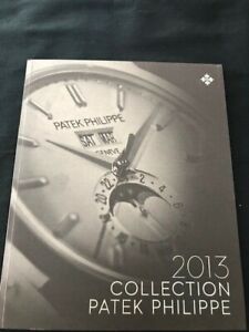 Watch catalog / Catalogue montres PATEK PHILIPPE 2013 80 pages avec tarif €
