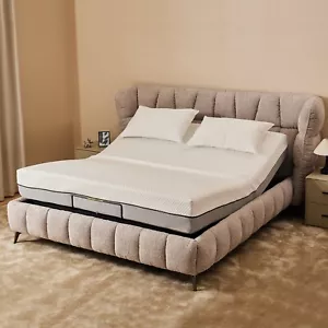 Adjustable Twin XL Bed Base Frame - Head/Foot Incline, Quiet Motor, Zero Gravity - Picture 1 of 6