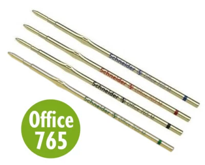 10 x Kugelschreiberminen Kuliminen Schneider Office 765 M dokumentenecht