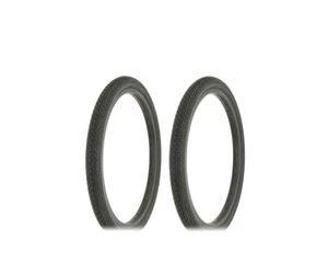 ALTALINE Bicycle TIRES 20" x 1.75 ALL BLACK Small Brick Tread (2) TIRES Bike - Picture 1 of 1