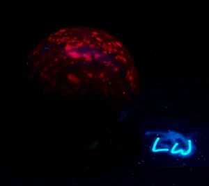Fluorescent Ruby in Fuchsite 60mm Collection Sphere 5087 - Picture 1 of 12