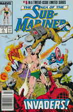 Saga of the Sub-Mariner #5 (Newsstand) VF; Marvel | Invaders - we combine shippi