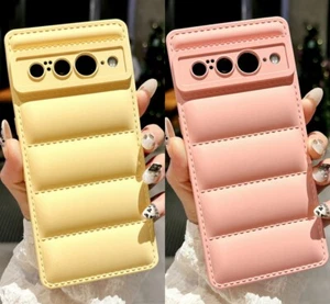 Silicone Phone Case For Google Pixel 8 Pro 7 Pro 6 Pro 7A Shockproof Soft Cover - Picture 1 of 24