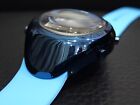 GSX 700 BTS Blue Shiny Metal Digital Watch/ Japan Made Vintage '98 Rare