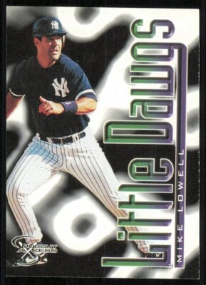 1998 SkyBox Dugout Axcess #93 Mike Lowell RC - Image 1 of 2