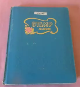 FOUR PAGES OF OLD POLISH STAMPS IN STOCK BOOK - Picture 1 of 3