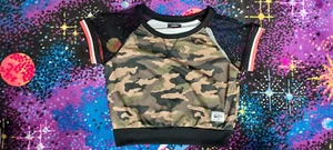 Southpole Womens/Juniors Size M Camo Crop Top NWOT - Picture 1 of 8