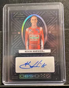 Kevin Harvick 2023 Chroniken - Obsidian Signaturen/Auto Ätz lila #12/49 - Bild 1 von 2