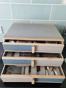 Gero 90 silver plated cutlery set - Picture 1 of 7