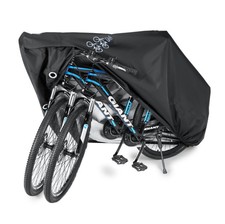 Waterproof Bicycle Bike Cover Outdoor Rain Dust Sun Protector Garage For 2 Bikes