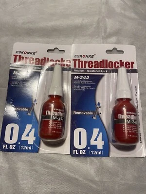 ESKONKE Threadlocker M-242 Lot Of 3 Pack
