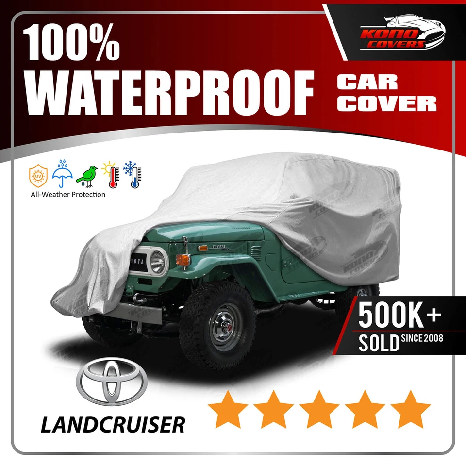 Cubierta de coche de 6 capas para Toyota Land Cruiser 1966 1967 1968 1969 1970 1971 1972 Foto 1 de 4