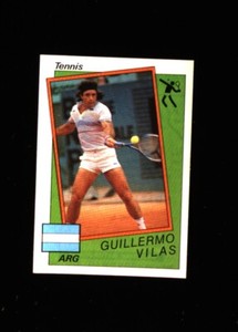 1986 Panini Supersport Guillermo Vilas Argentina Tennis #191