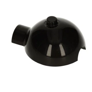 Halbkugel unten schwarz Artikel 65081 / T224 - Bild 1 von 2