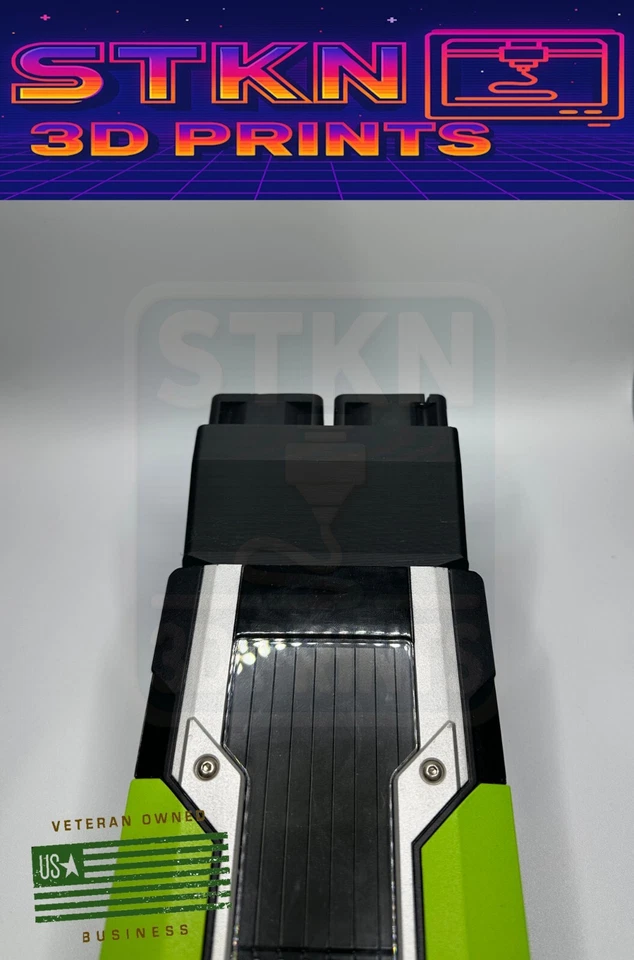 2-PACK ⚡ Nvidia Tesla P40 ⚡ V100 K80 P100 M40 Fan Adapter Home AI ✨Wholesale✨ - Image 1 of 4