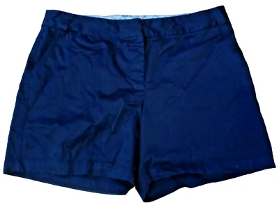 Pantalones cortos para caminar negros Style & Co. para mujer 3 bolsillos trabillas para cinturón talla 16 Foto 1 de 4