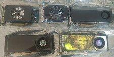 Job lot x5 NVidia GTX graphics cards 660 ti 2gb, 580 1.5 & 3gb, 550 ti, gts 450