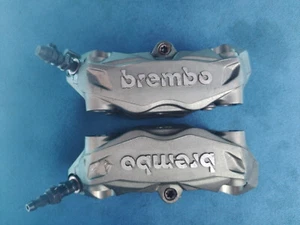 PINZAS DE FRENO DELANTERAS DUCATI HYPERMOTARD 821 939 BREMBO CON PASTILLAS MTS 950 1200 - Imagen 1 de 6